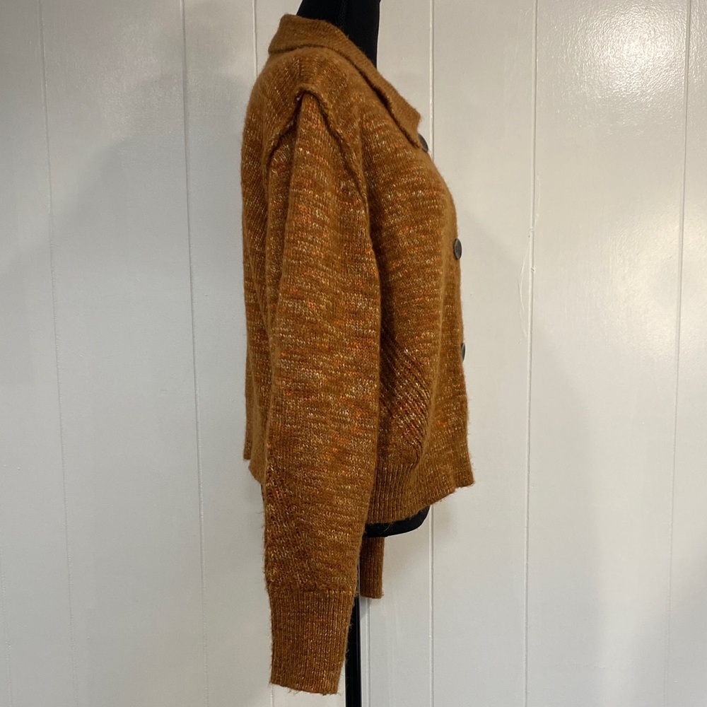 Universal Thread Cardigan | Rust Button-Up Knit C… - image 6